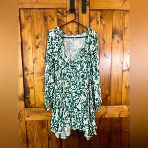 Free People Rebecca Ruffle Dress